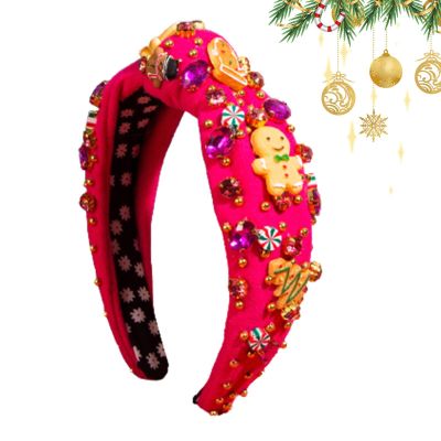 Wide Knotted Bow Headband for Women and Girls
