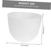 Happyyami 20-Pack Bird and Pigeon Water Cups, White Plastic view 2