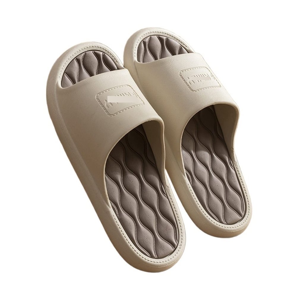 Huangj-0527 Unisex Indoor & Bathroom Slippers, Curry, Size 38–39