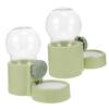 BUGUUYO 2-Piece Hanging Water Dispenser for Pets, Leakproof Space-Saving Food and Water Bowls for Cages, Easy to Install and Clean view 1