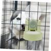 BUGUUYO 2-Piece Hanging Water Dispenser for Pets, Leakproof Space-Saving Food and Water Bowls for Cages, Easy to Install and Clean view 3
