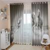 BOVZOX Blackout Curtains, 2 Panels, 46.1" W x 54.3" L, Horse Design view 3