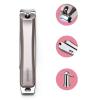 Nail Clipper Set for Women, 6-Piece Stainless Steel Manicure Set with Case view 3
