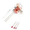 AUTSUPPL Pearl and Flower Hair Stick for Buns view 4