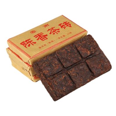 Yunnan Menghai Pu'er Ripe Tea Mini Bricks, 50 g × 10, Aged Aroma
