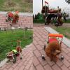 YFWOKSL Pet Wheelchair for Dogs, Adjustable 4-Wheel Aluminum Mobility Cart for Small Dogs view 2