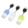 AUTSUPPL Set of 3 Travel Bottles, Refillable 38 ml Silicone Containers for Shampoo and Shower Gel view 1