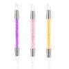 3-Piece Silicone Nail Art Brush Set, Double-Ended Sculpting Tools view 1