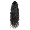 20,371,1 cm Body Wave Clip-In Ponytail Hairpiece, Human Hair, Natural Black view 3