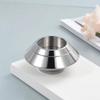 Small Stainless Steel Keepsake Urn for Ashes with Tealight Holder view 3