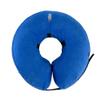 FANSU Inflatable Recovery Collar for Dogs and Cats, Adjustable, Comfortable Protective Cone, L, Blue view 1