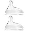 Oberni Auermittig Silicone Nipples, Size S, for Baby Bottles, 2-Pack view 1