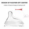 Oberni Auermittig Silicone Nipples, Size S, for Baby Bottles, 2-Pack view 3