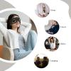 Sleep Mask with Ear Protection - Brown Horse Design view 4