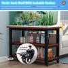Aquarium Stand for 10–30 Gallon Tanks with Wheels view 4