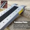Wheelchair and Threshold Ramp, Portable Folding, 2.0/2.4/2.7 m, 25.4 cm Wide, 2-Pack view 2