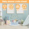 Portable Baby Diaper Organizer Storage Basket view 4