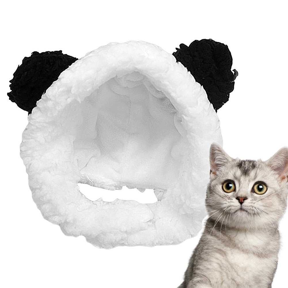 Cat Costume Beanie, Warm Adjustable Cat Hat
