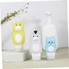 Portable Silicone Shampoo Bottles, 2-Pack, 90 ml and 70 ml view 3