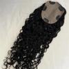 Human Hair Topper for Women, 12 in, Wavy/Curly, 150% Density, Natural Black European Human Hair, 15 × 16 cm Silk Base, Clip-In view 3