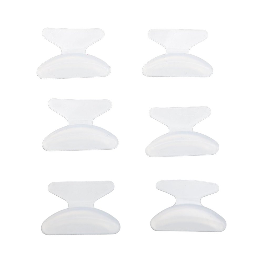 50 Pairs Silicone Nose Pads for Glasses, Non-Slip Replacement Pads