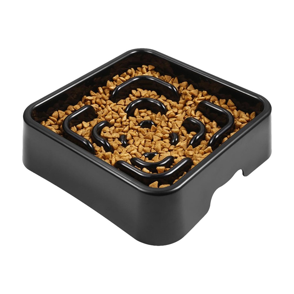 Non-Slip Slow Feeder Dog Bowl for Puppies and Large Dogs