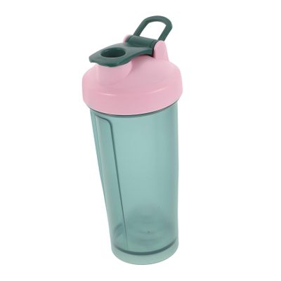 Supvox PP Protein Shaker, Green Blender Bottle with Innovative Mixing Mechanism for Lump-Free Protein Shakes