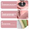Hot Water Bottle with Plush Cover, 500 mL, PVC, Pink view 4
