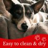 eBoutik Fluffy Winter Pet Blanket for Dogs and Cats, 100 x 140 cm, Soft, Warm, Machine Washable, Red view 2