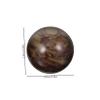 2 Stone Balls, 25 mm, Smooth Hand Massage Balls for Hand Exercises view 2