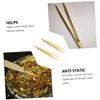 Kisangel 2-Piece Wooden Tweezers for Reptile Feeding view 4