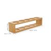 Beige Bamboo 5-Slot Essential Oil Holder view 2