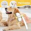Pet Comb for Matted Hair, Rotating Design view 3