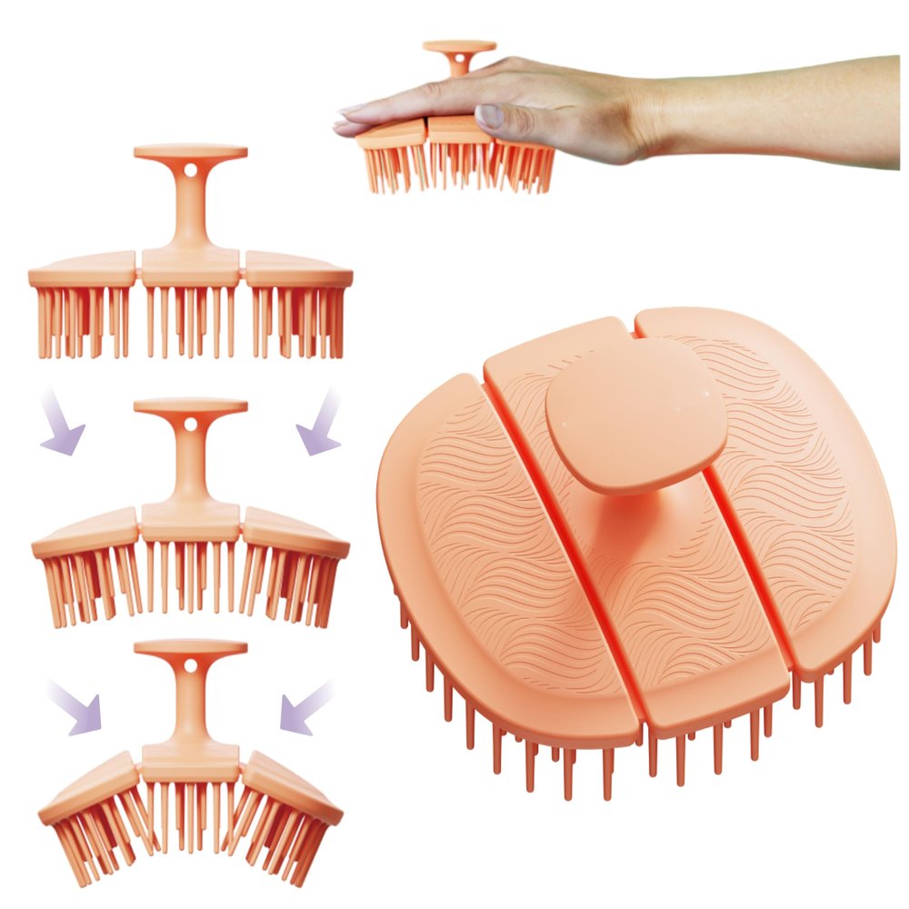 Blackomb BlissBrush Scalp Massage and Detangling Hair Brush