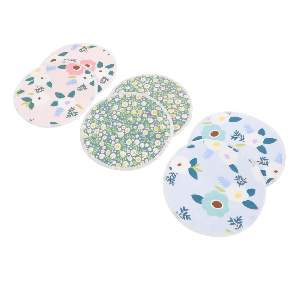 Washable Bamboo Nursing Pads, Breathable and Soft