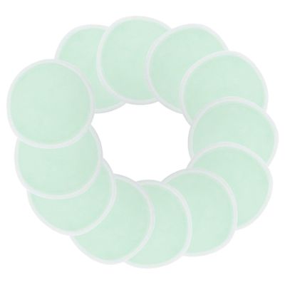Healeved 12-Piece Reusable Makeup Remover Pads, Gentle Facial Cleansing for Easy Removal of Makeup and Waterproof Mascara