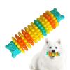 Flexible Caterpillar Dog Chew Toy for Teething Puppies view 1