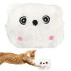 Interactive Cartoon Squeaky Dog Toy view 1