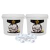 HAF White Halite Salt Chunks 10 kg | Natural Coarse Rock Salt, 2–5 cm | 2 x 5 kg Buckets view 1