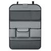 Toets Car Back Seat Organizer for Mazda CX-60, CX-50 and CX-5, PU Leather Backrest Protection Storage Bag with Foldable Tray, B/Grey view 1