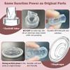 2 Complete Milk Collection Cup Sets with 19 mm Flanges for Momcozy S12 Pro/S9 Pro, NOT S9/S12 view 4