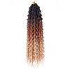 24" Butterfly Box Braid Crochet Ponytail Hairpiece, 6 Packs view 1