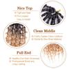 24" Butterfly Box Braid Crochet Ponytail Hairpiece, 6 Packs view 3