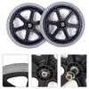 15 x 1.75-Inch Wheelchair Rear Replacement Wheels, 12 mm Inner Diameter, Solid Tires view 4
