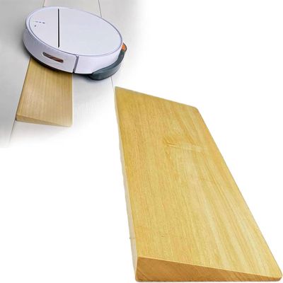 Portable Wooden Threshold Ramp, 60 x 13 x 2.5 cm