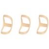 Muuoeou Finger Splint Set, Support and Protection for Arthritis, Finger Stabilizer Braces, 3-Pack view 1