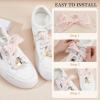 NICENEEDED Pearl Bow Shoe Charms for Sneakers, 22-Piece Shoelace Decoration Set view 4