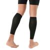 UALXPAO Calf Compression Sleeves, 1 Pair, Footless Compression Socks for Running and Cycling (Red) view 4