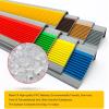 Pre-Cut, Ribbed Stair Edge Protector, Non-Slip Rubber Guard for Indoor and Outdoor Stairs (Green, 299.7 cm) view 2