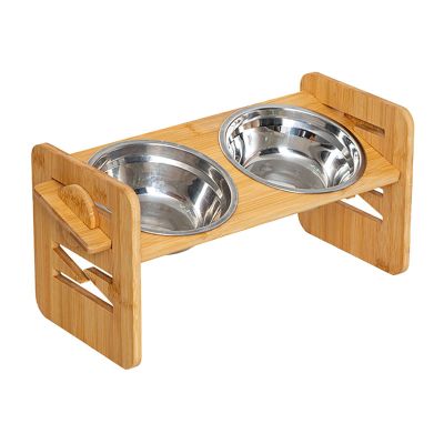 Elevated Dog Bowls with Adjustable Height